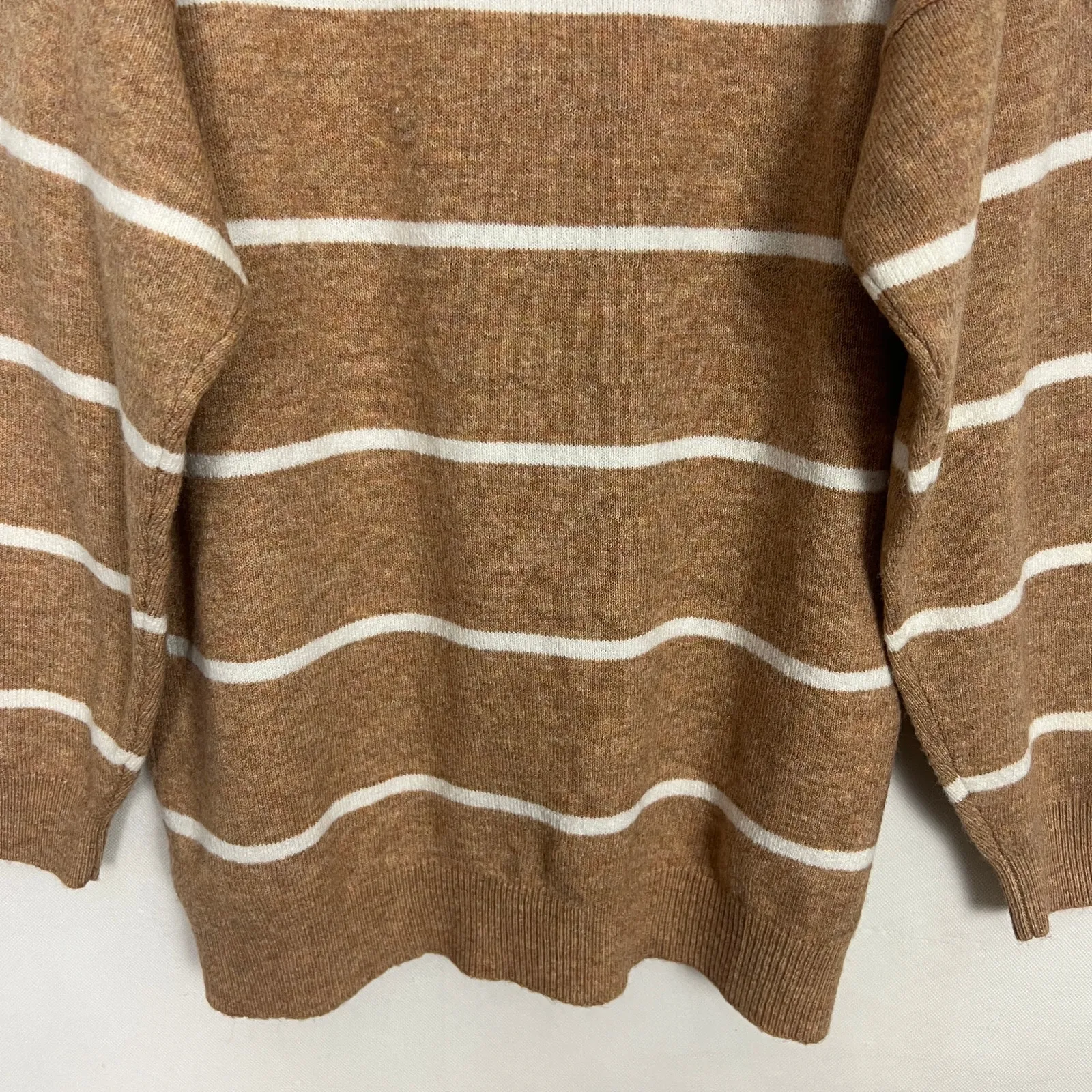 A New Day Oversized Chunky Striped Sweater Size XS - Image 8