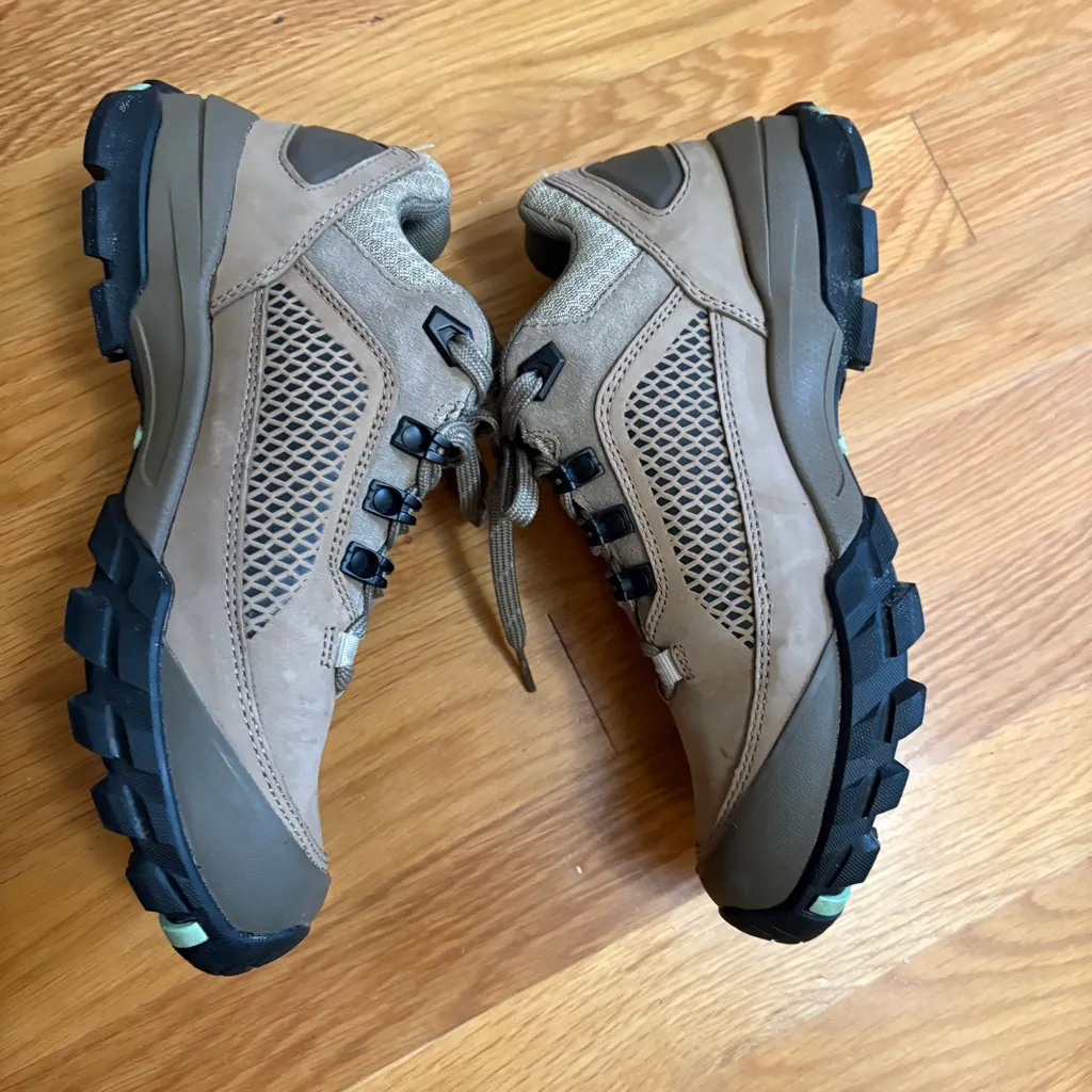 Vasque Talus XT Low Top Leather Vibram Hiking Shoes Brown Women’s Size 7.5 M - Image 3