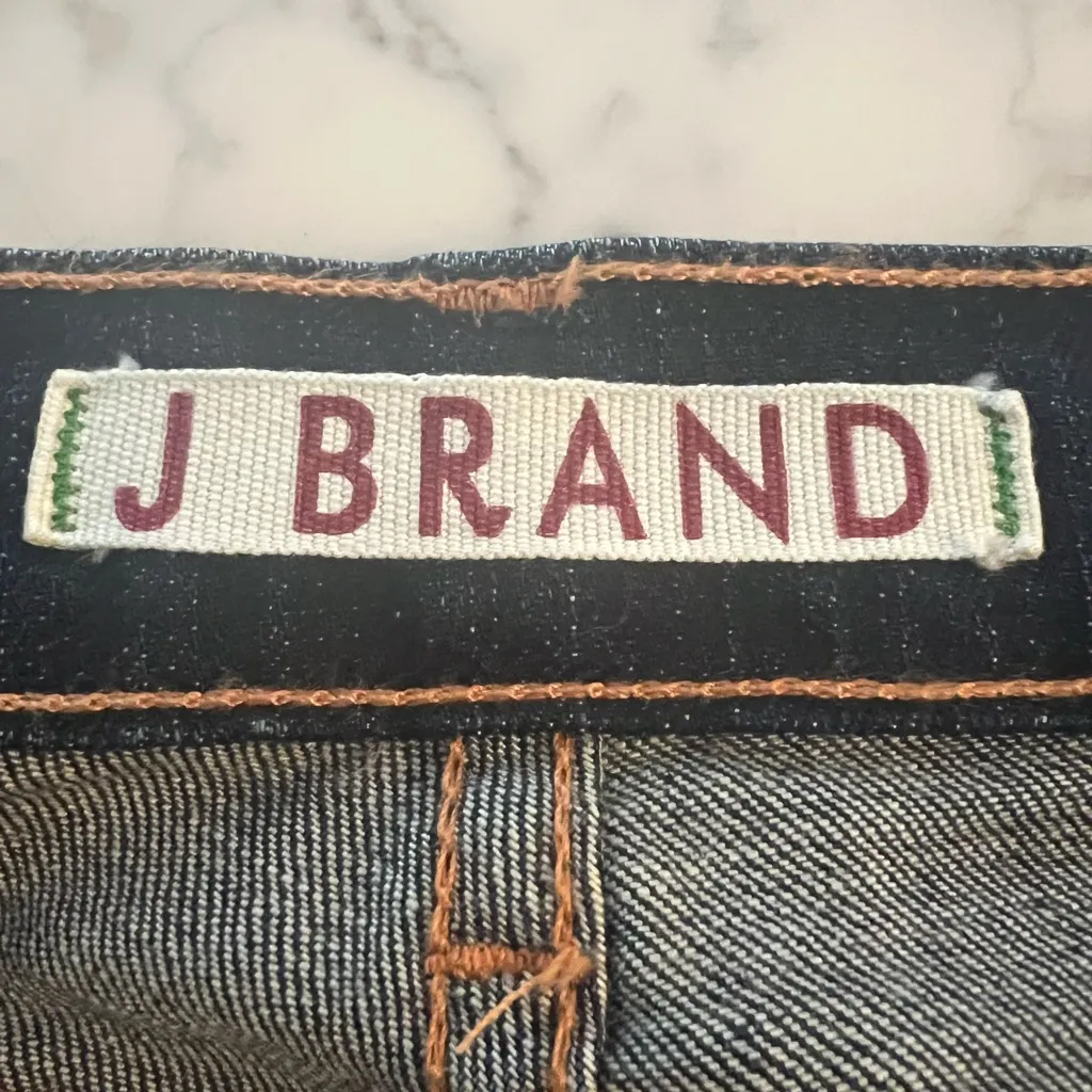 New J Brand Women’s Jeans Straight Leg Slim Fit Mid Rise  27 Dark Blue NWT $158 - Image 12