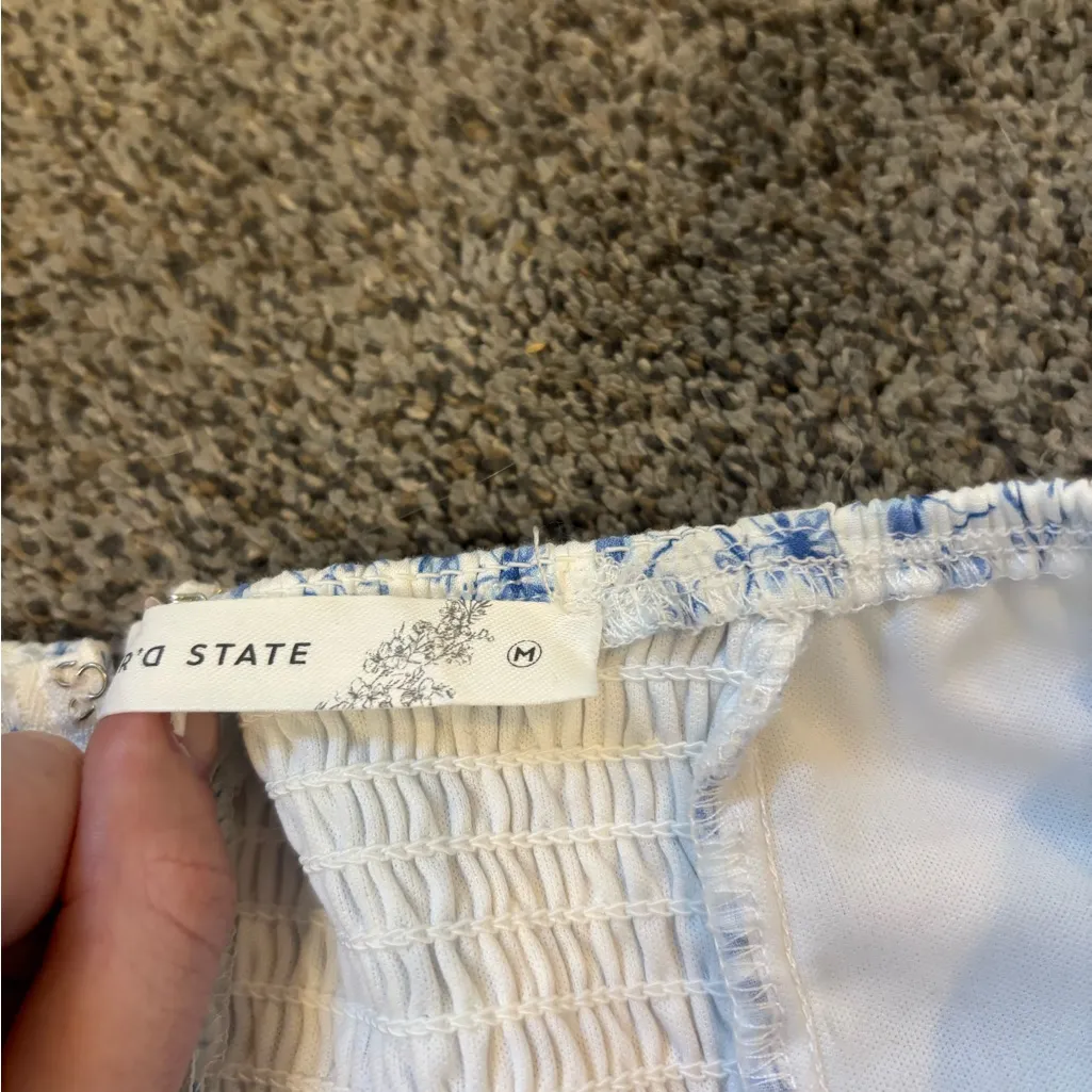 Altar’d State Strapless Romper - Image 3