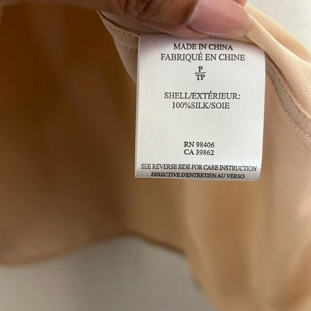 Theory Alpala Silk Layered Tank Top - Image 4