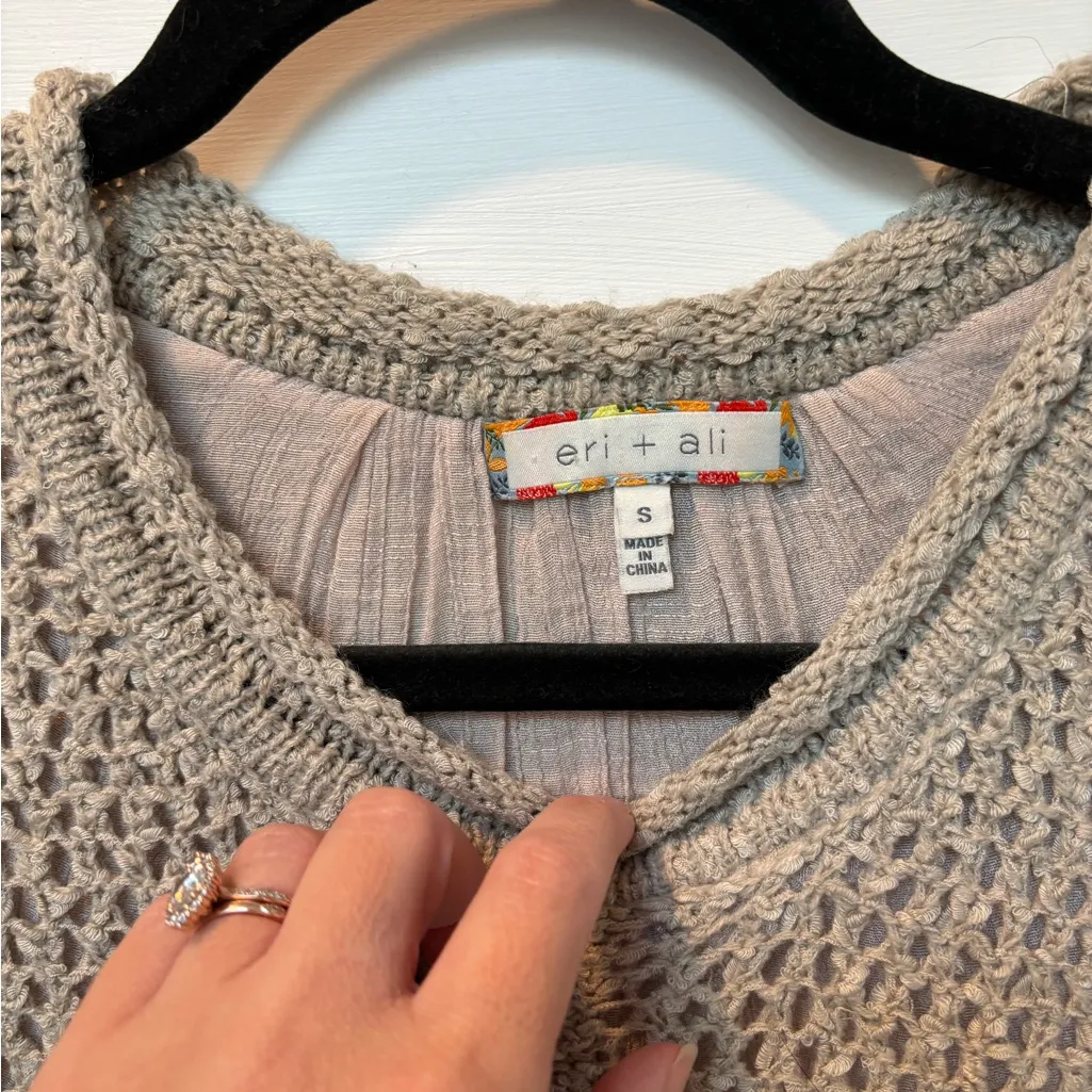 Anthropologie Eri + Ali knit top - Image 2