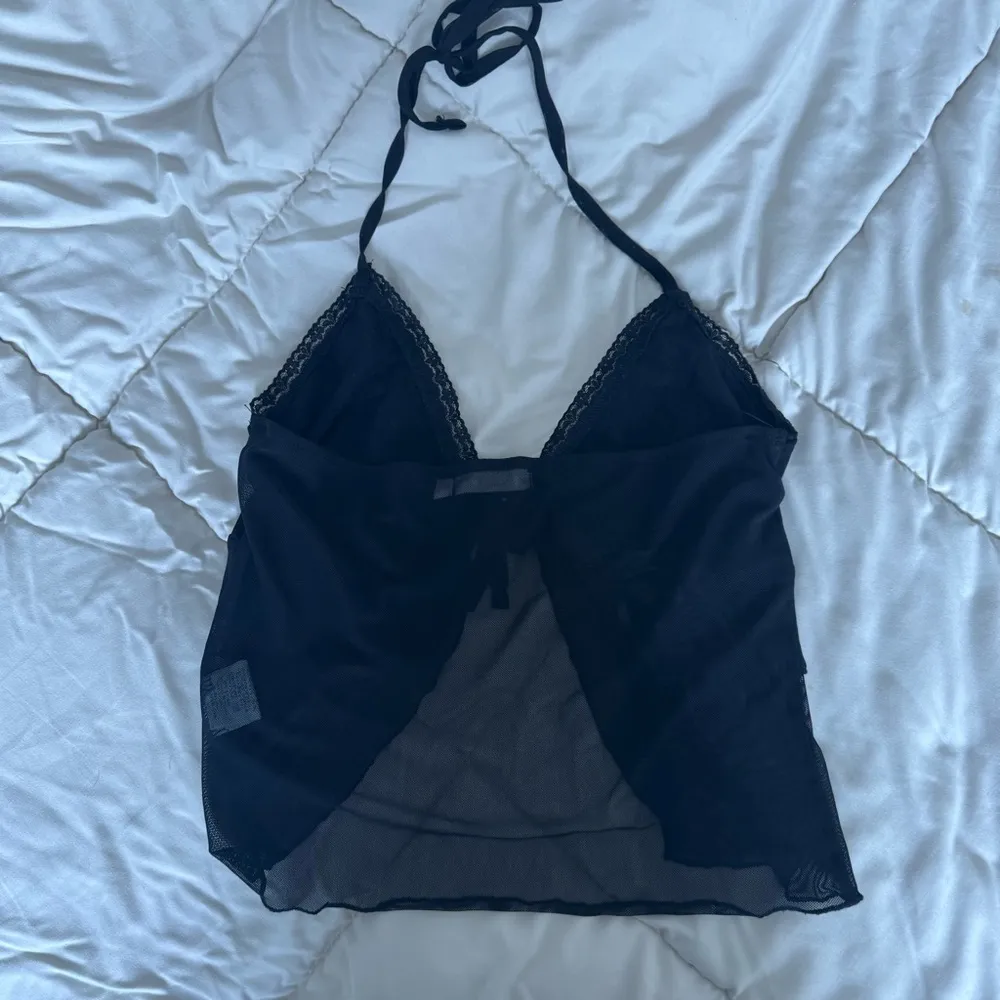 Glassons Mesh Split Front Halter Top - Image 3