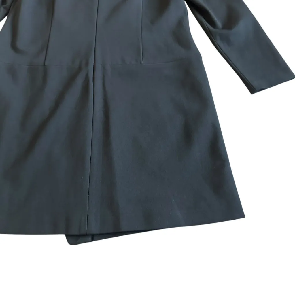 Cynthia Steffe Victoria Black Pointe Dress Faux Wrap Long Sleeve Size 12 Women's - Image 9