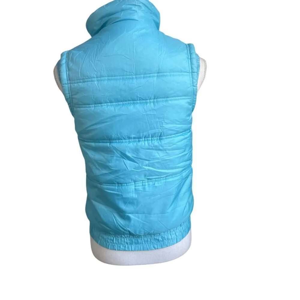 Nike Sportswear Women’s Full Zip Sleeveless Puffer Vest Blue L Size L - Image 8