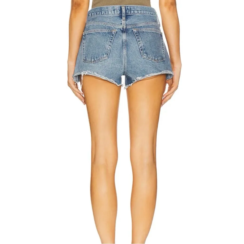 Agolde Parker Cut Off Jean Shorts - Image 2