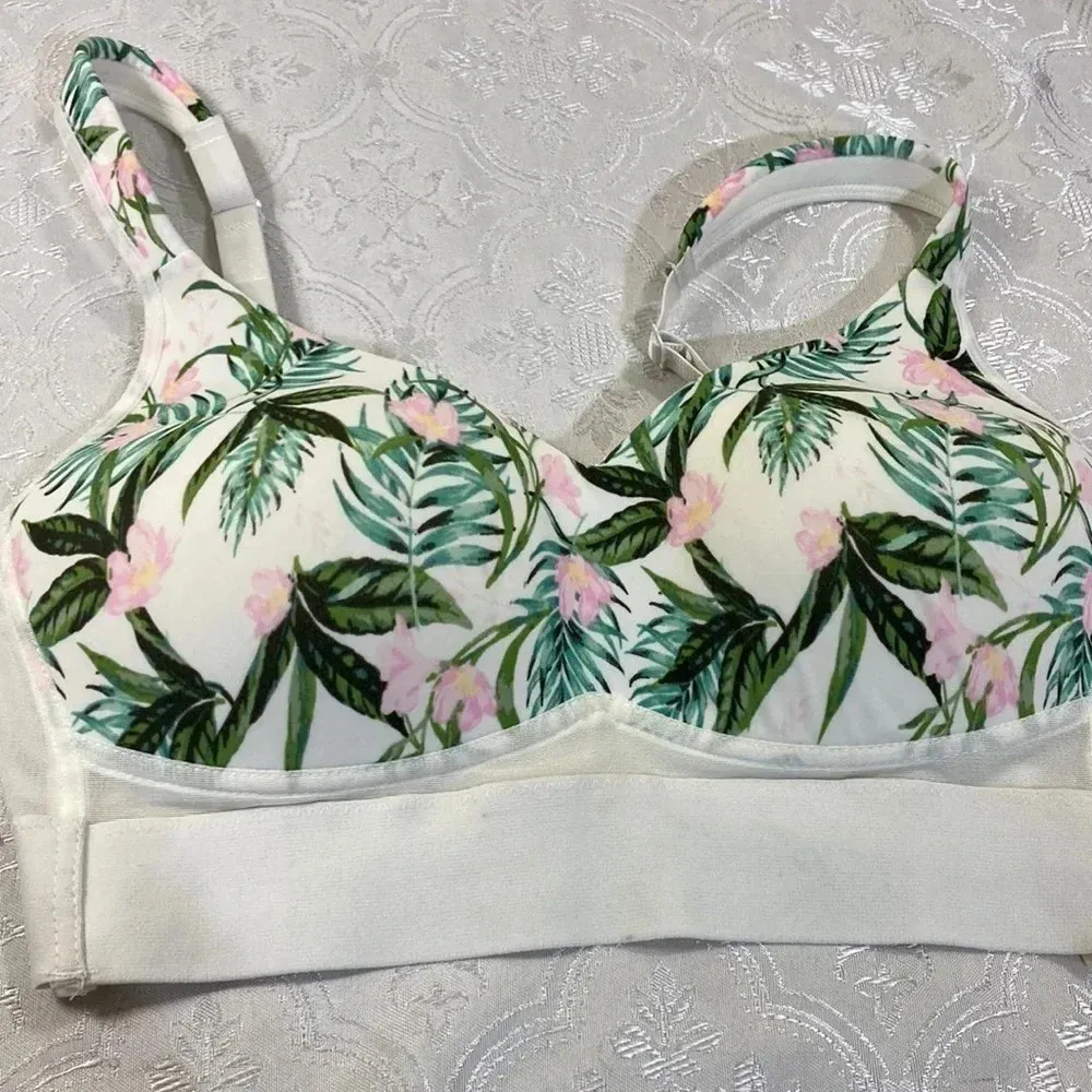 Rhonda Shear sport bras M Green Size M - Image 8