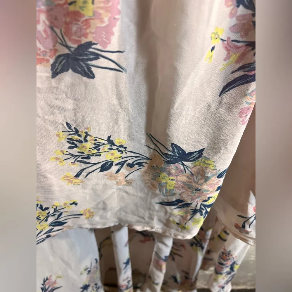 As U Wish Cream Ruffled Smocked Sundress - Image 10