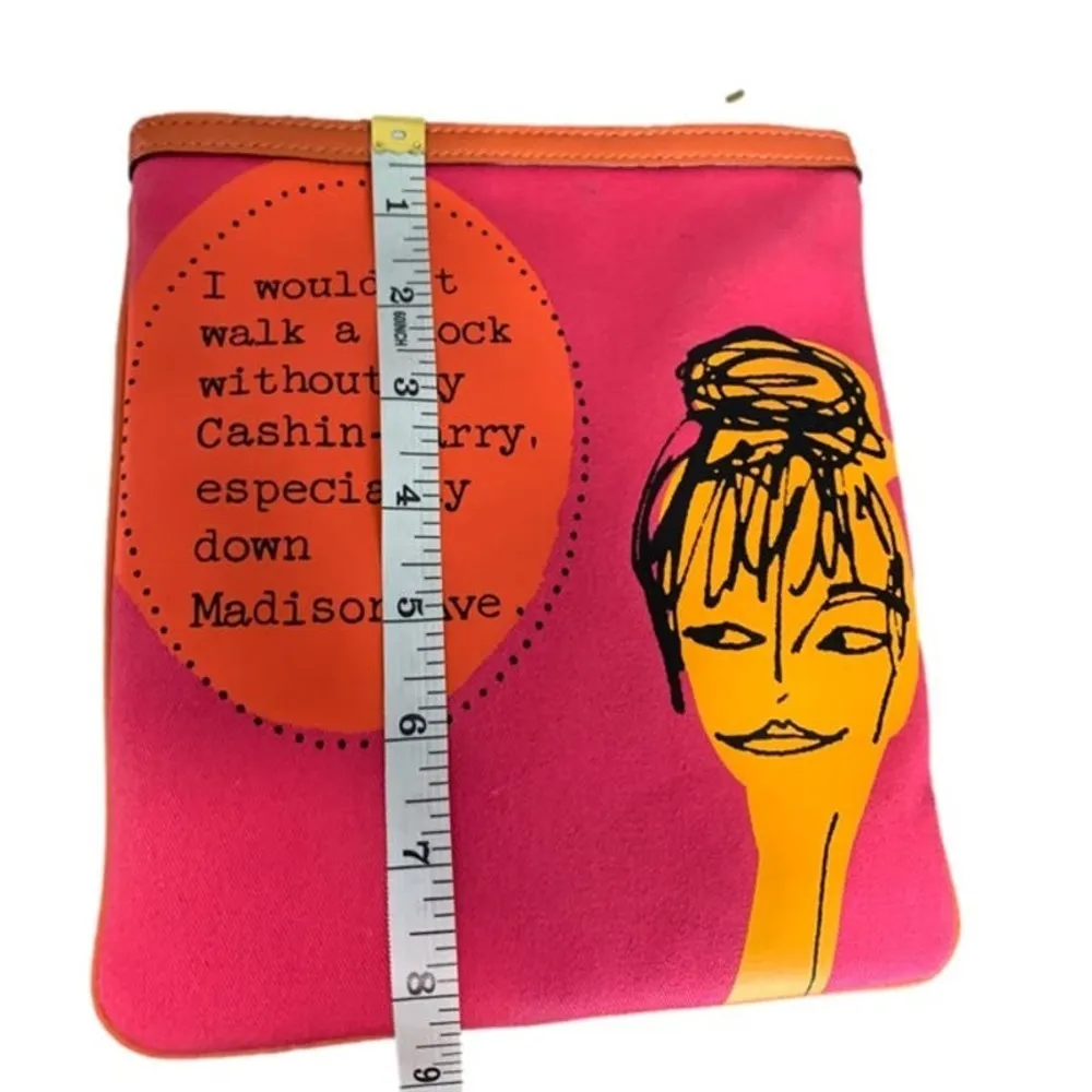 COACH Bonnie Cashin Tribute Canvas Crossbody with Kisslock Front Pocket - Image 11