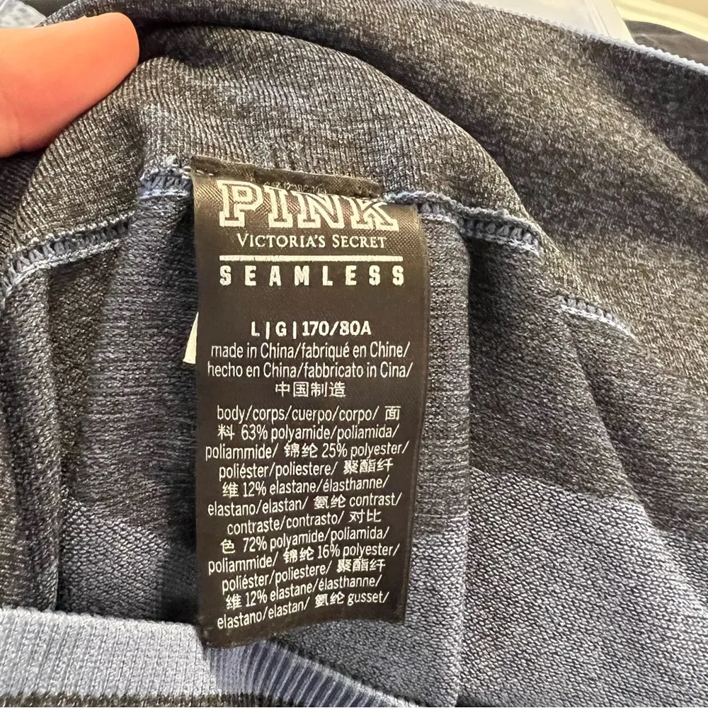 Victoria’s Secret PINK Seamless Leggings Blue - Image 13