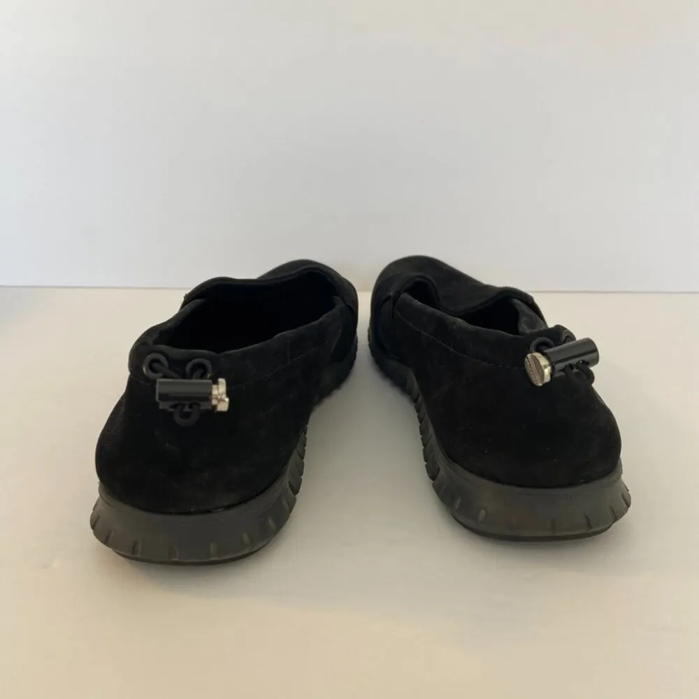 Cole Haan Black Suede Zerogrand A-Line Loafer - Image 6