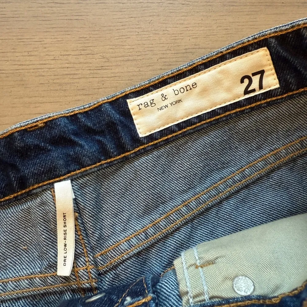 Rag & Bone Dre Low Denim Shorts sz 27 nwt - Image 3