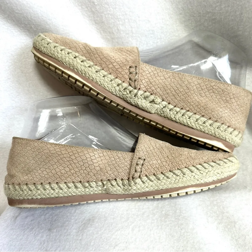 Adam Tucker Me Too Remi Shoes Women's 7.5 Beige Blush Espadrilles Leather - Image 7
