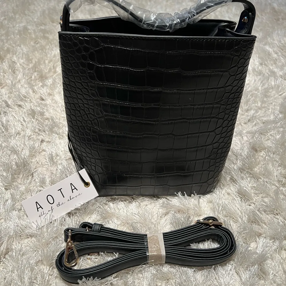 NWT Elena AOTA all of the above bag Black - Image 4
