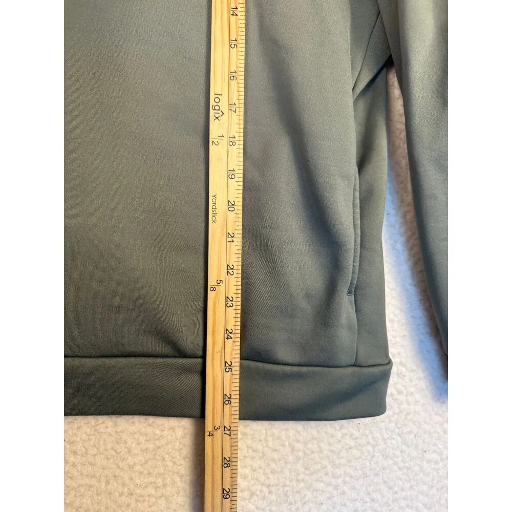 Nike Hoodie Women Gray Sweatshirt Sweater Dri Fit Performance Heather Size Large - Image 6