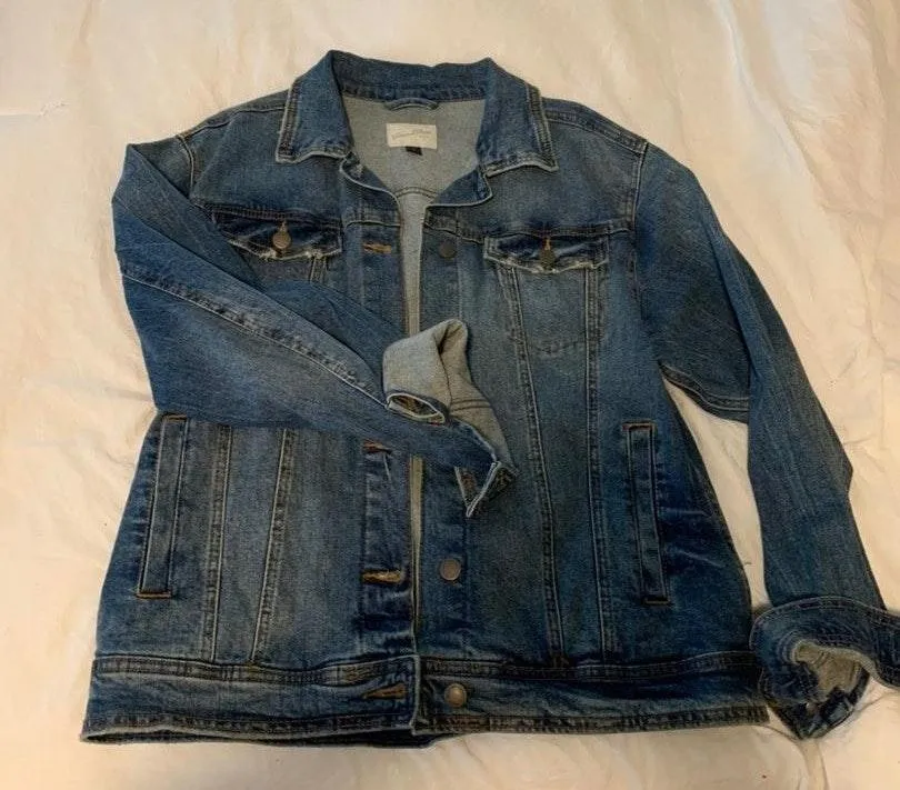 Universal Thread Hand-Painted Jean Jacket (NC State) - Image 2