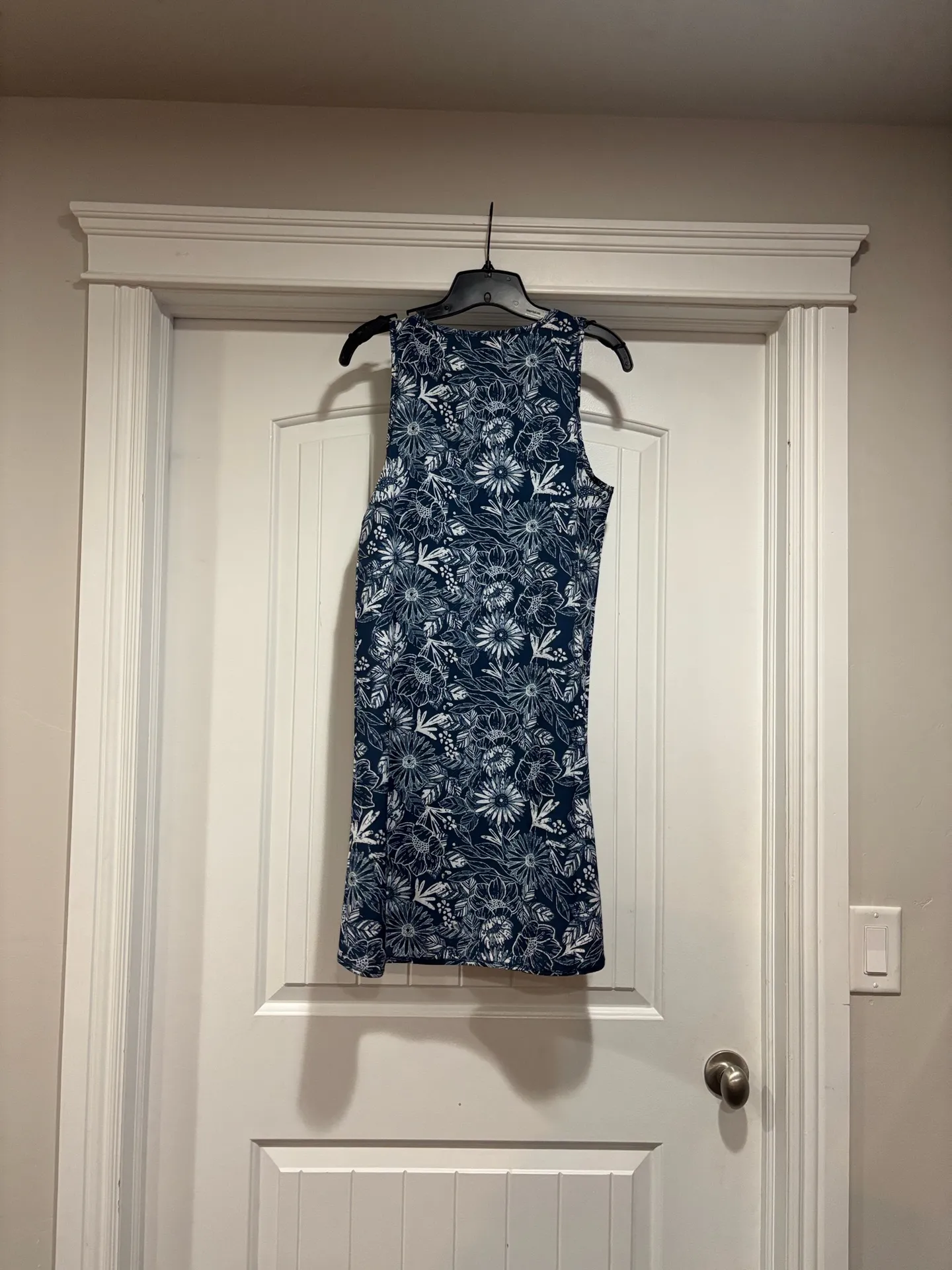 Kyodan Navy and White Floral  Dress Size TP/XS. NWT  - Image 2