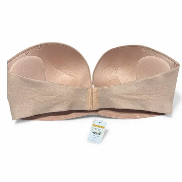 Delimira strapless bra seamless NEW 42DD oatmeal heather straps included Tan Size undefined - Image 2