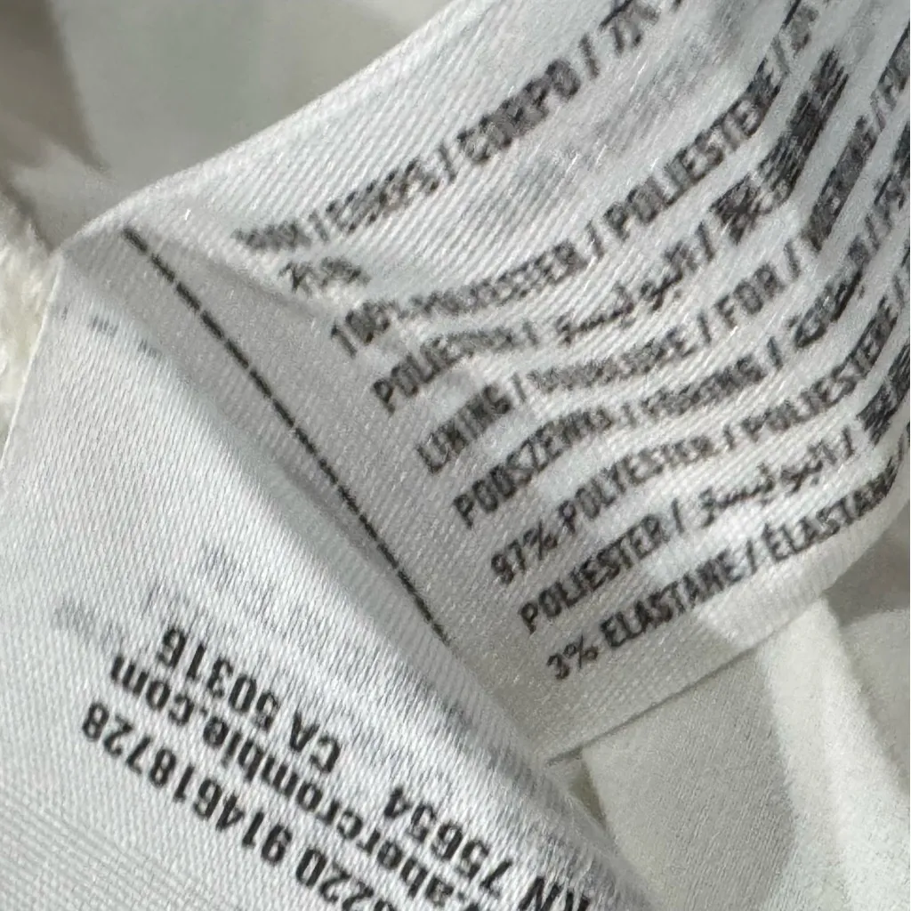 Abercrombie and Fitch Asymmetrical One Shoulder Top Women’s Medium - Image 3