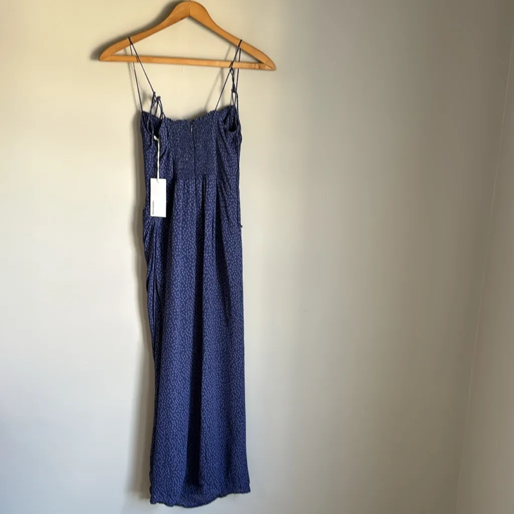 NEW REFORMATION Kourtney Midi Dress In Hyacinth 0 - Image 3