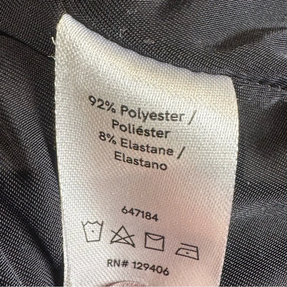 black shape embrace long ruched sleeve body on dress size XS - Image 9