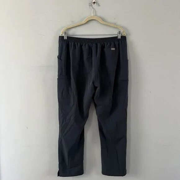 Figs Technical Yola FIONx‎ Straight Leg Skinny Blue Scrub Pants - Image 3