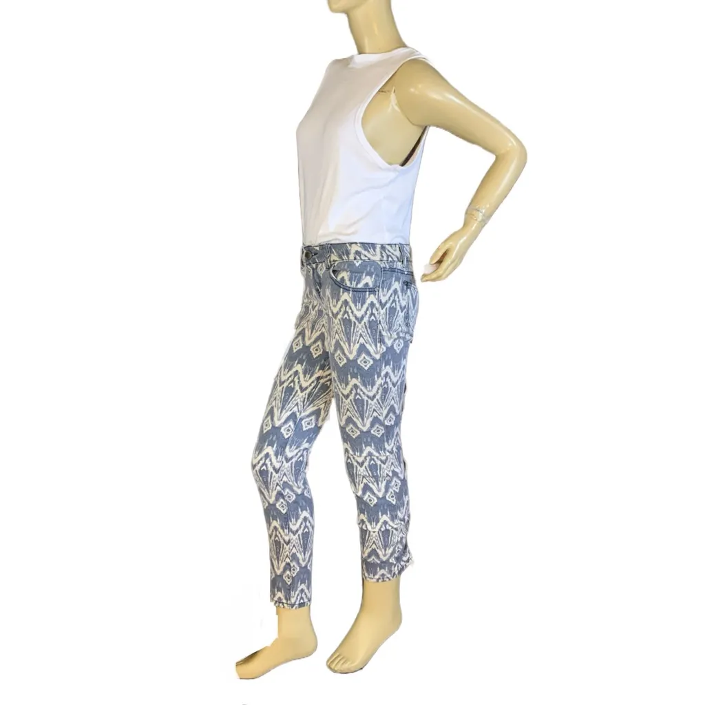 HOT KISS SKINNY JEANS LOW RISE PRINT "SKINNY LILY" JEANS (7) - Image 9