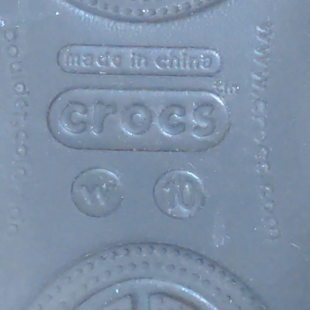 Crocs Black Thea Flats Slingbacks 11701 Croslite Comfort Casual Work - Size 10 - Image 14