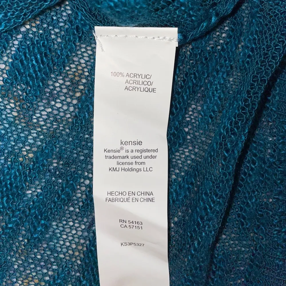 KENSIE sheer sweater size S - Image 7