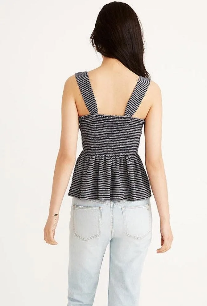 Madewell Texture & Thread Peplum Tank - Image 4