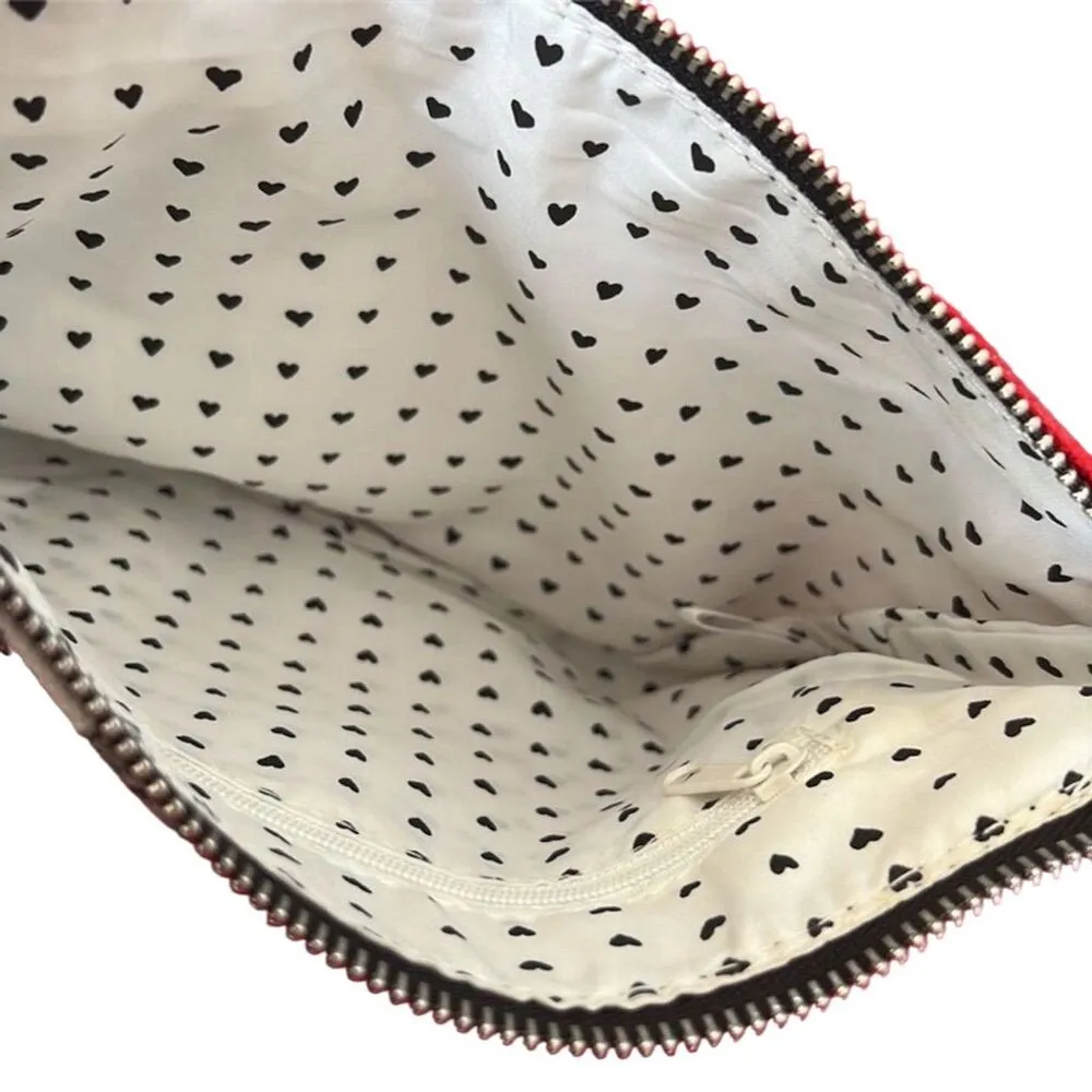 Brighton Love Crossbody Bag Red Multicolor Chain Jewel Pattern Medium - Image 6