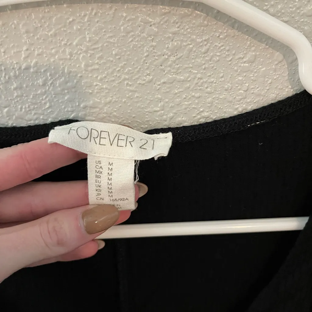 Forever 21 Bodysuit Black - Image 3