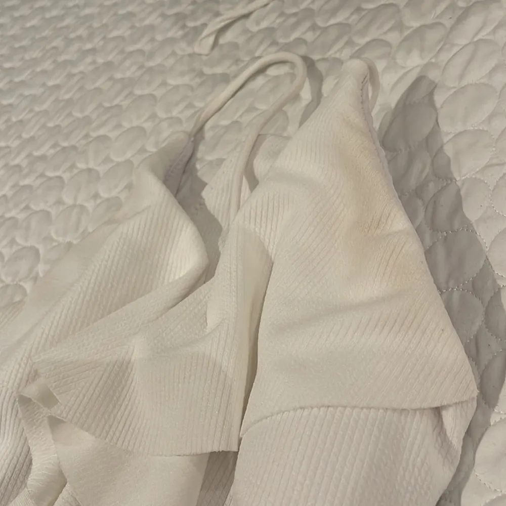 Off white ribbed one piece swim/ bodysuit Size XS - Image 7