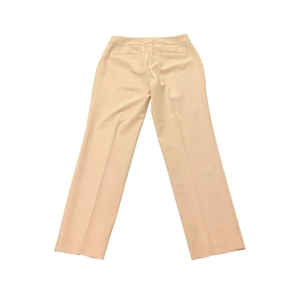 Talbots Light Pink Curvy Ankle Pants Women 6 Straight‎ Leg Career Corpcore NWT - Image 2