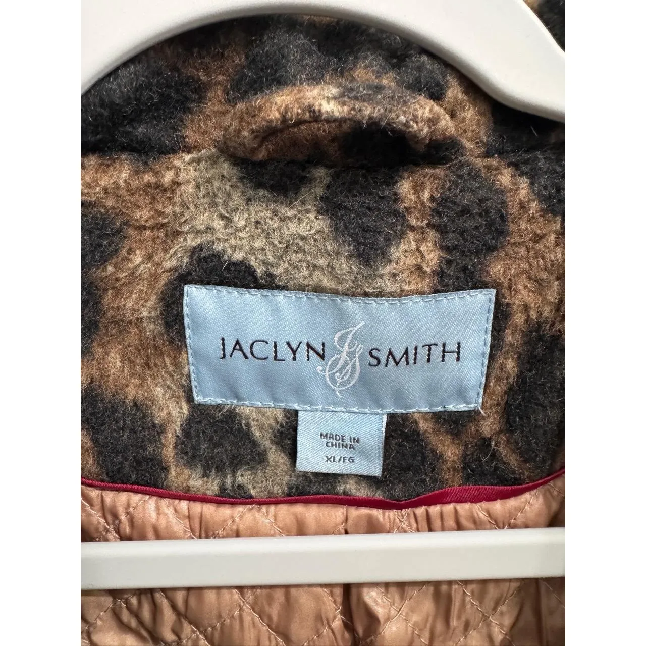 Jaclyn Smith Leopard Print Coat Women’s‎ XL – Retro Chic Statement Jacket - Image 4