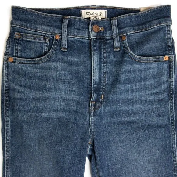 NEW Madewell 10" High-Rise Skinny Jeans‎ Cordell wash, 27 - Image 7