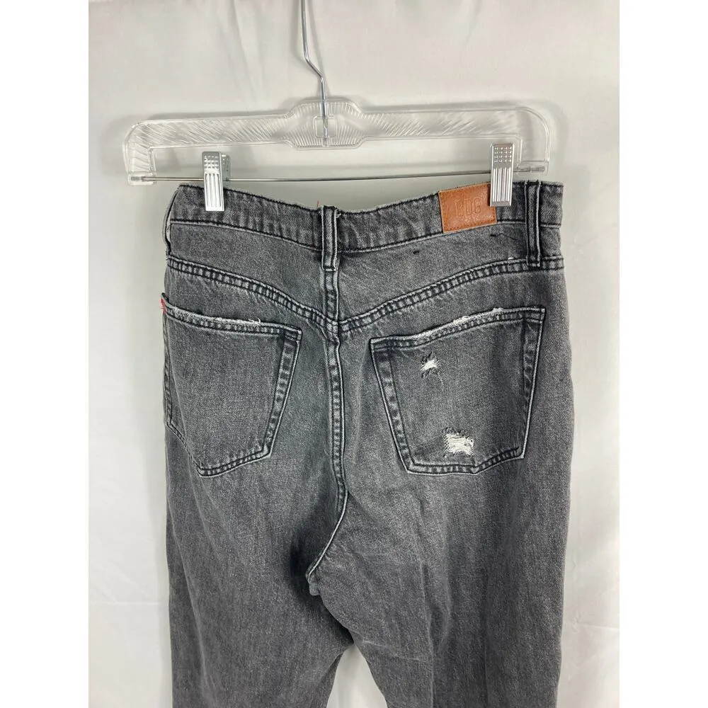 BDG Urban Outfitters Slim Straight Distressed Grey Jeans Size 29 - Image 4