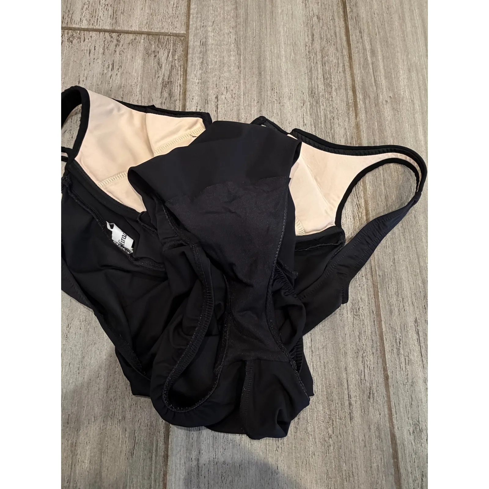 Miraclesuit Must Have Escape One Piece Swimsuit 16 Black Wrap Ruched Slimming - Image 5