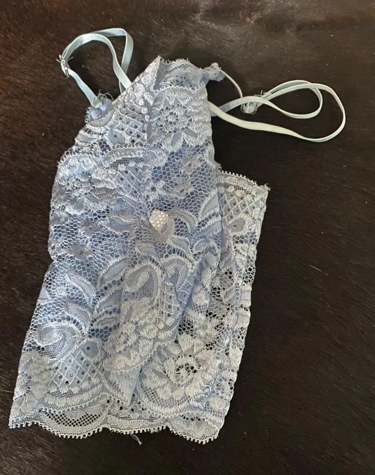 Blue Lace Bralette - Image 3