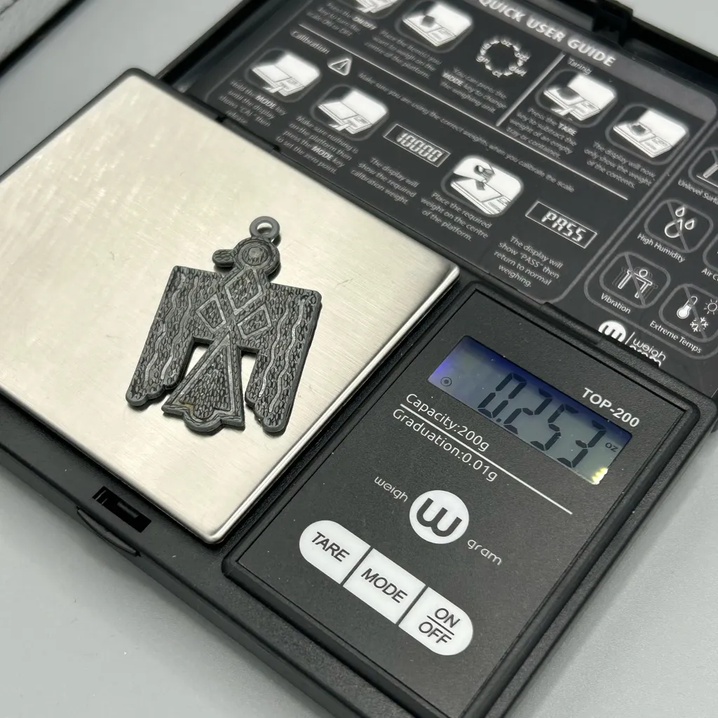 Vintage Thunderbird Pendant Silver - Image 3