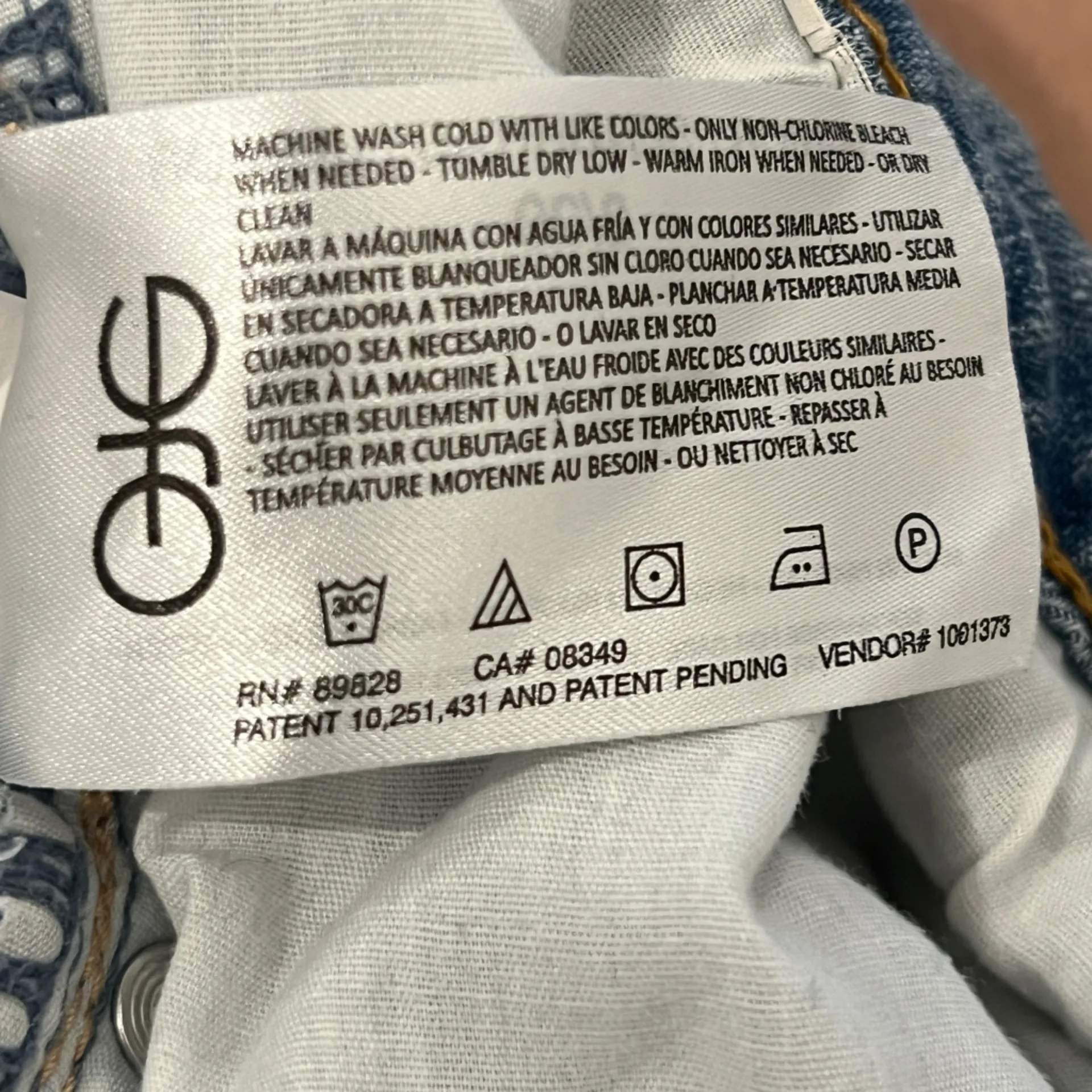 ELLA MOSS Women's Medium Wash High Waist Straight Leg Jeans Size 29 - Image 5