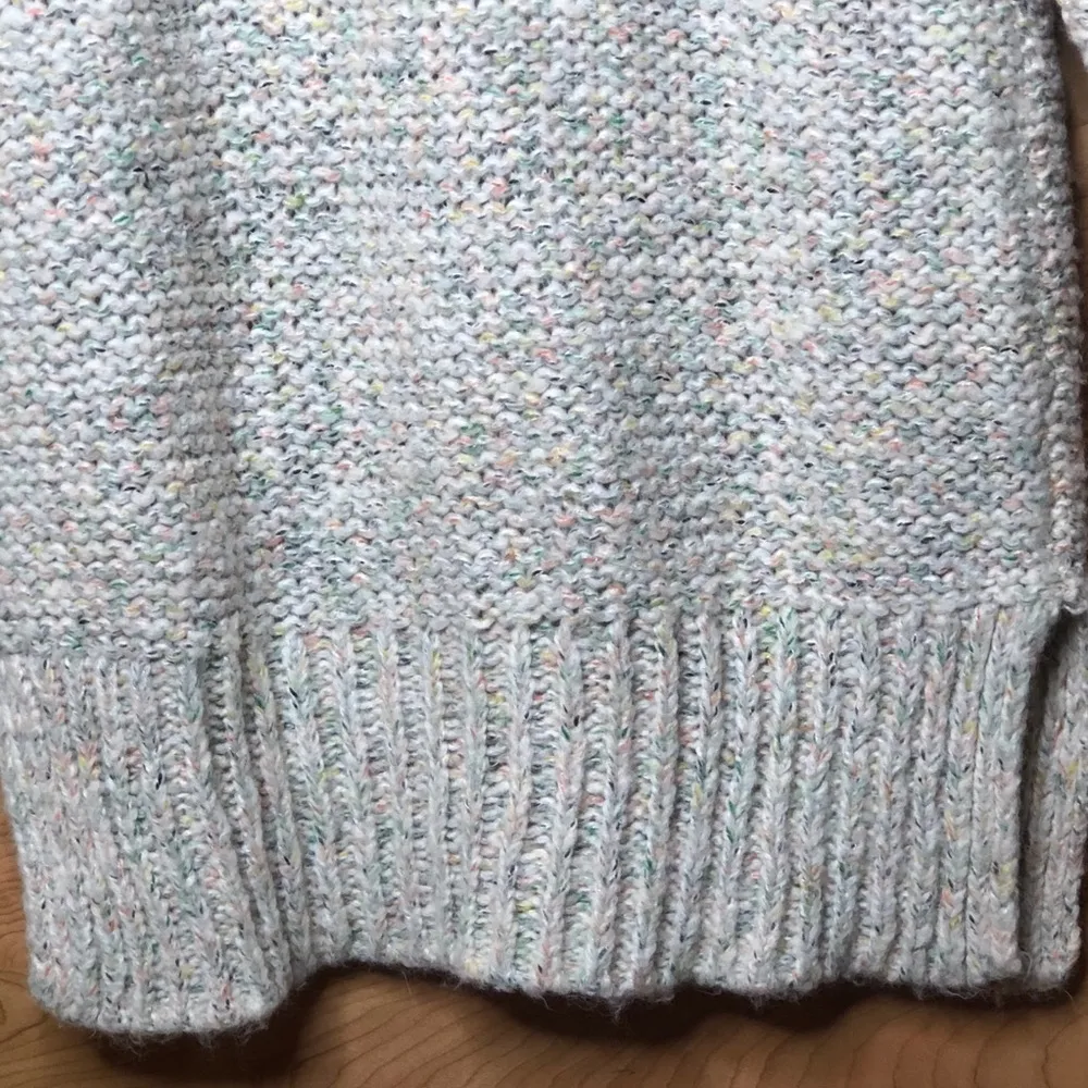 Ruby Moon Back Zip Crewneck Long Sleeve Sweater - Image 3