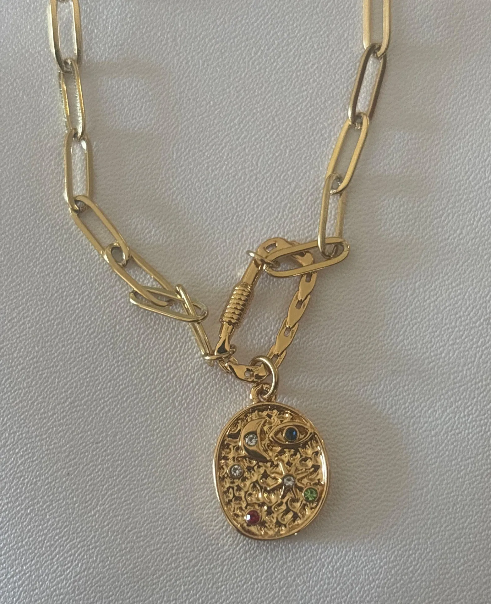 Slide Necklace Gold - Image 2