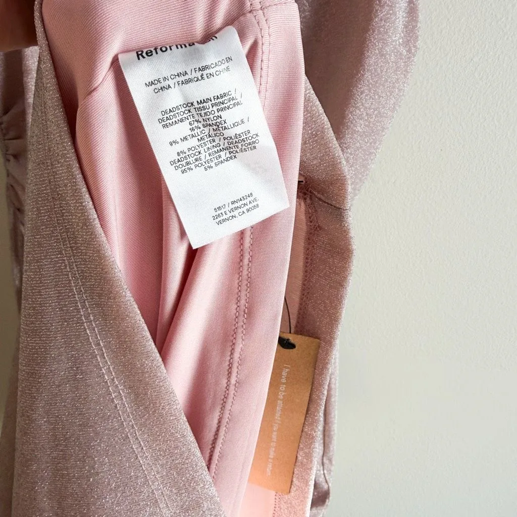 New Reformation Amiah Knit Dress Size M - Image 9