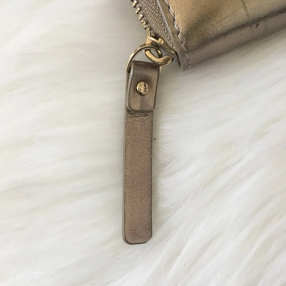 Kate Spade New York Gold Zipper Wallet - Image 9