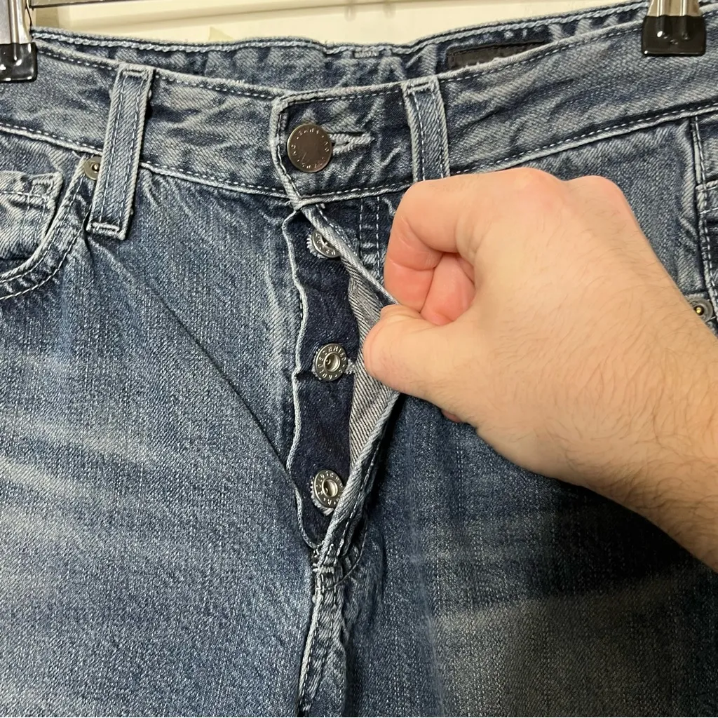 Adriano Goldschmied AG Alexxis Jeans Women’s 25 Blue High Rise Straight Vintage - Image 9