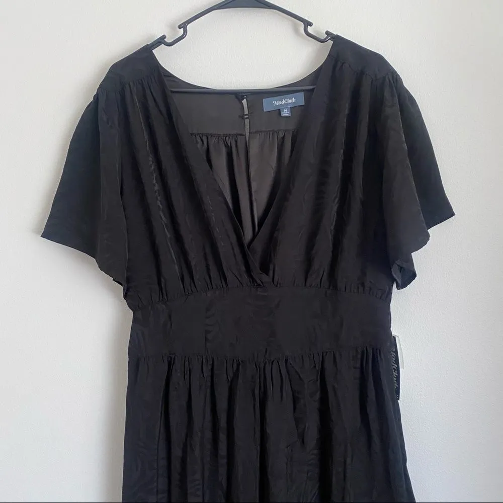 Modcloth Black Jumpsuit Jumper NWT Size 14 - Image 2