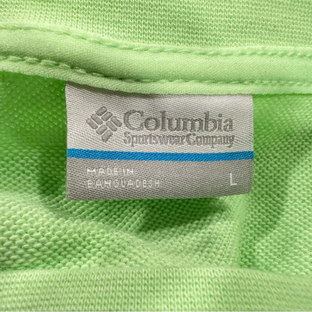New Columbia Women's Trek Seasonal Fleece Sweatshirt Green Size Small - Image 4