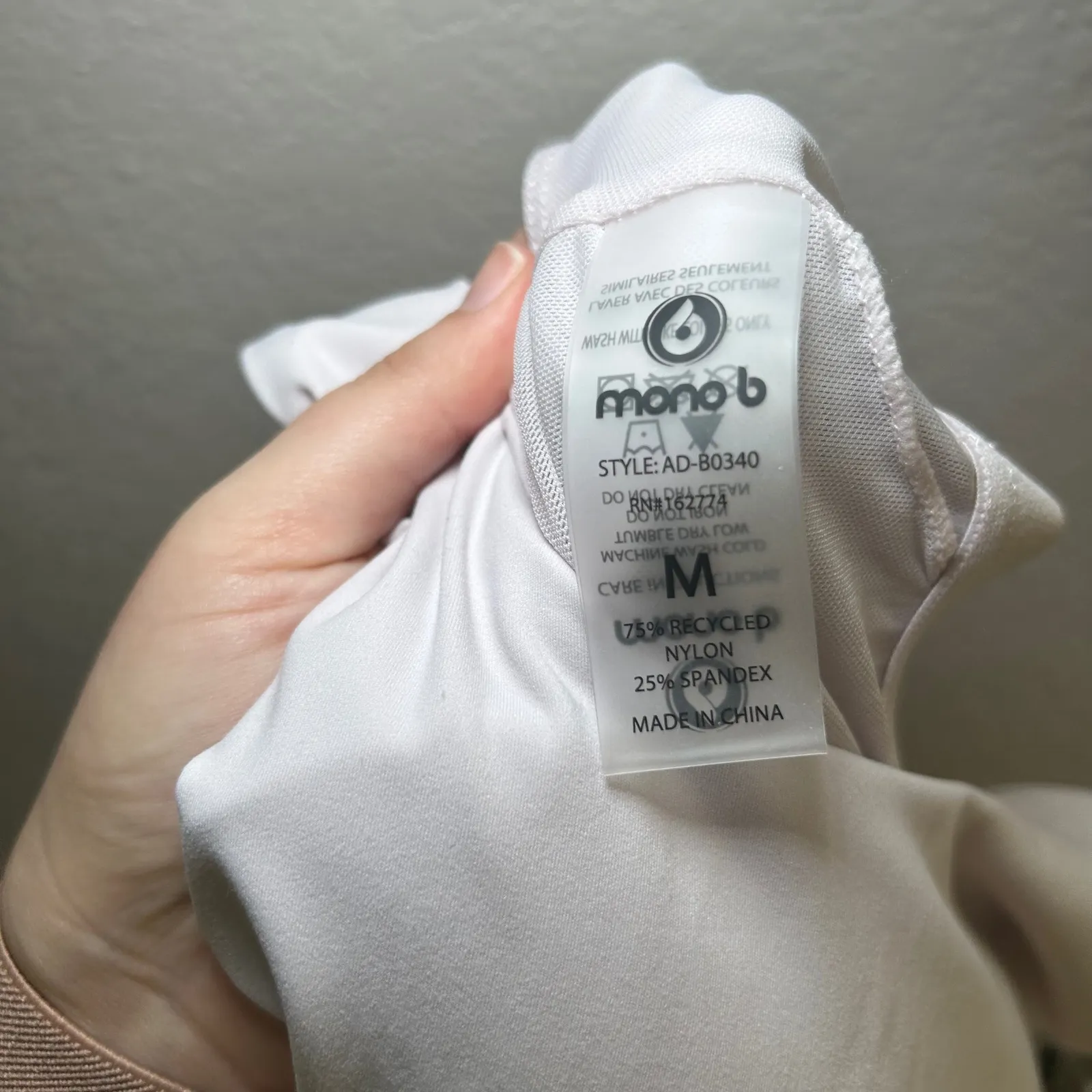 NWT Mono B Active Dress light purple women's medium tennis pickleball Athleisure - Image 8