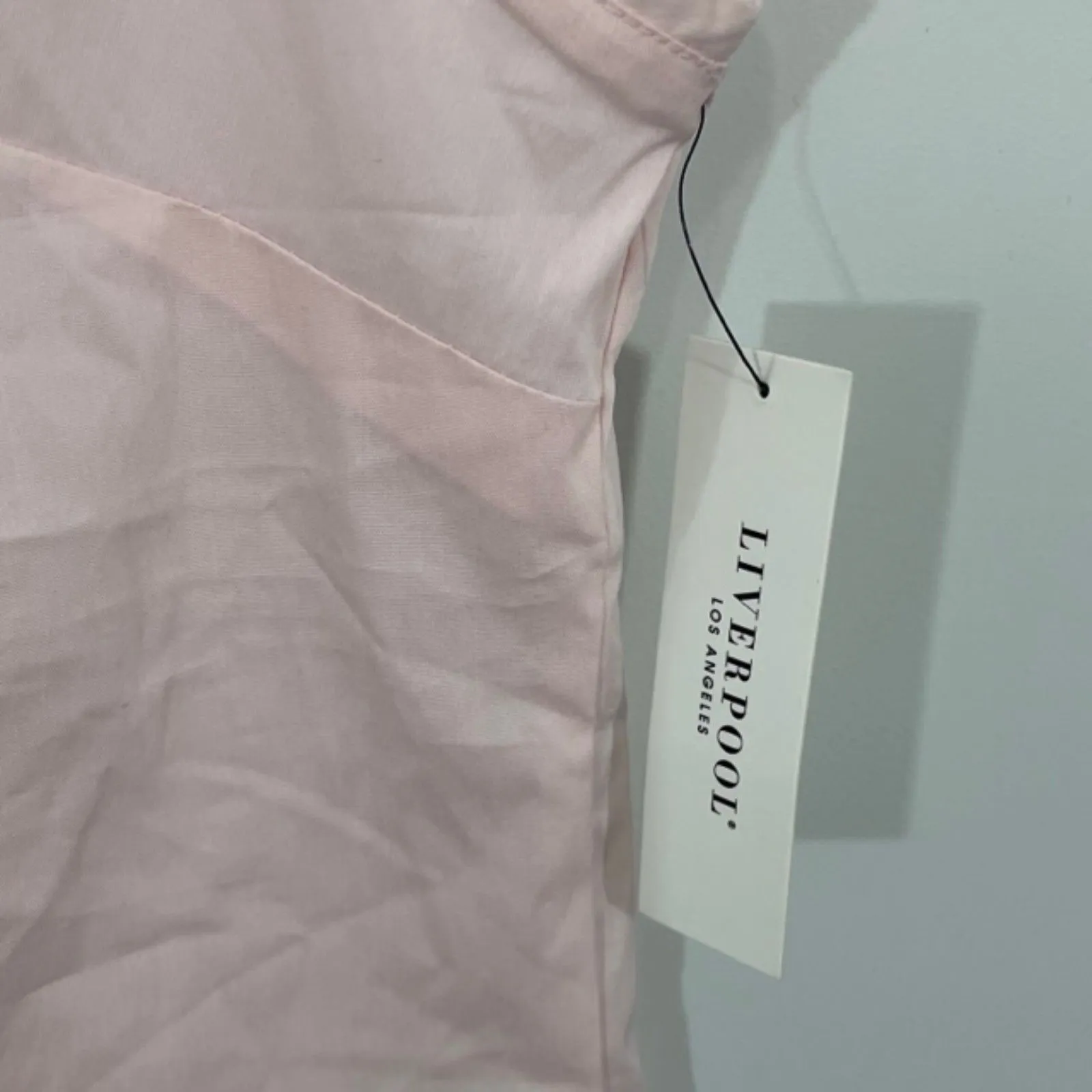 NWT Liverpool Los Angeles Sleeveless Poplin Button Front Shirt Top Size XS‎ - Image 6